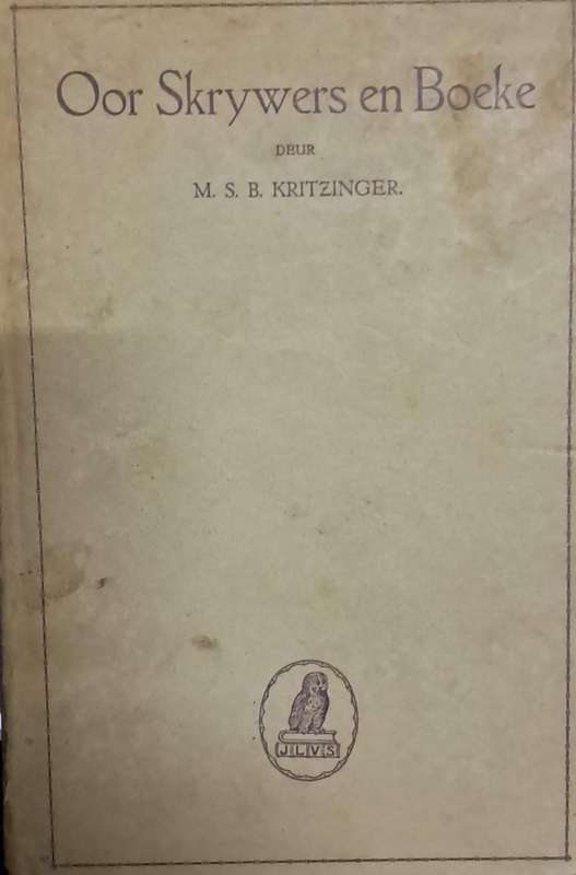 Oor skrywers en boeke