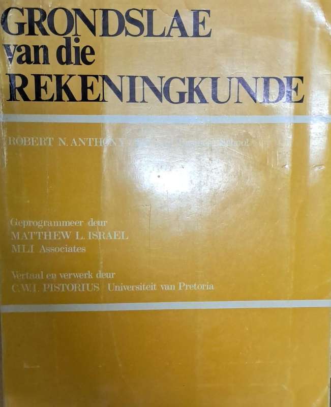Grondslae van die rekeningkunde