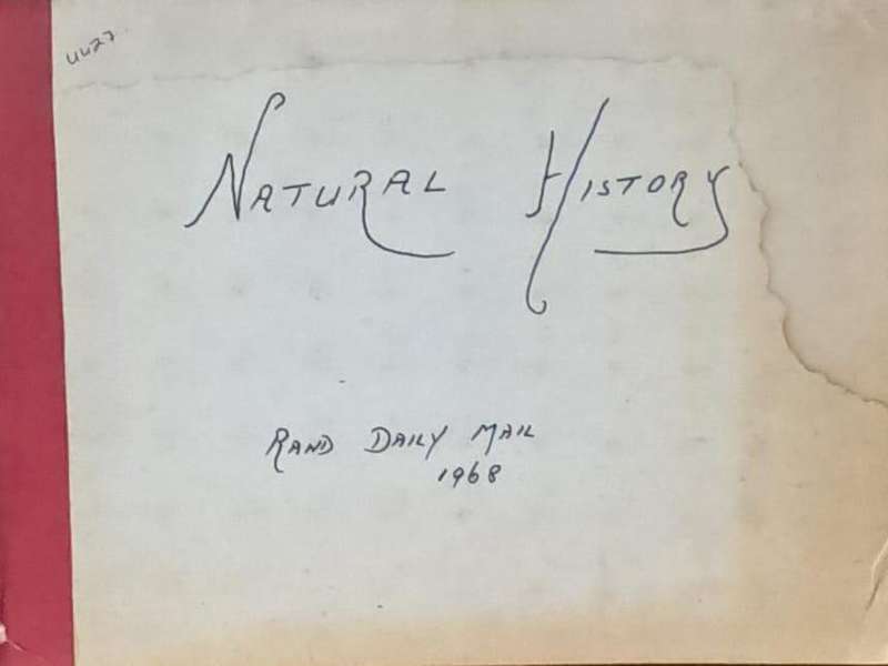 Natural history rand daily mail 1968