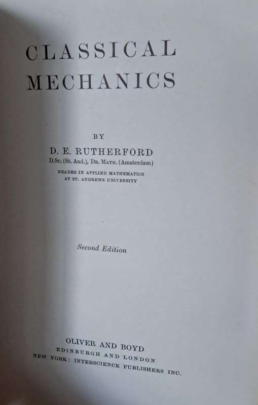 Classical Mechanics