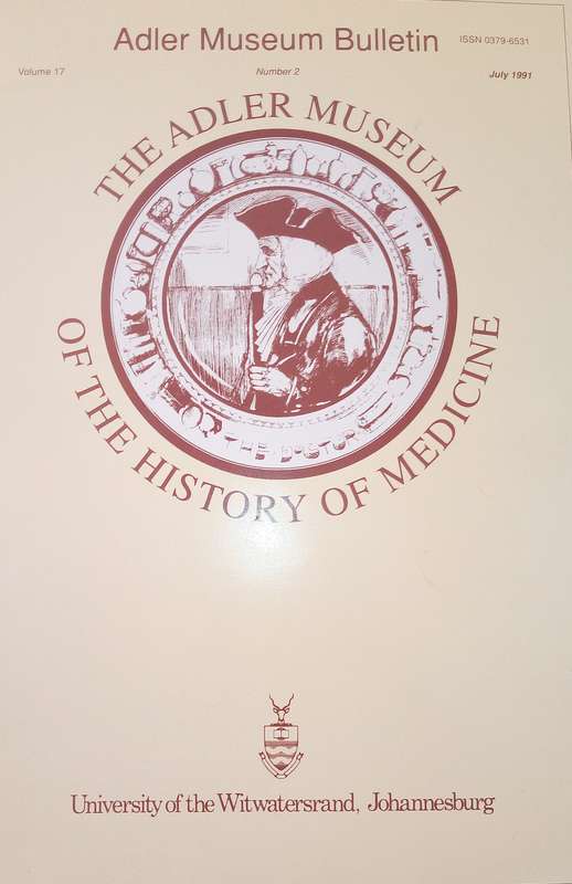 The adler museum the history of medicine number 2
