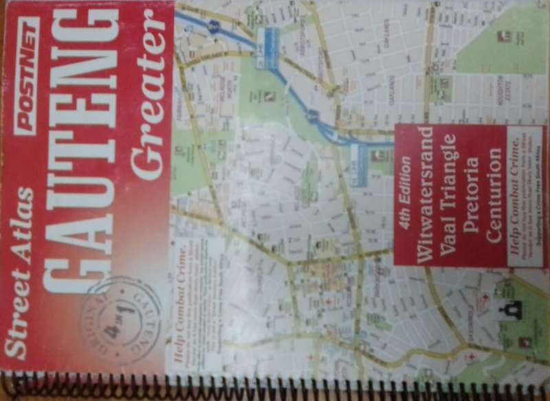 Street atlas Gauteng greater