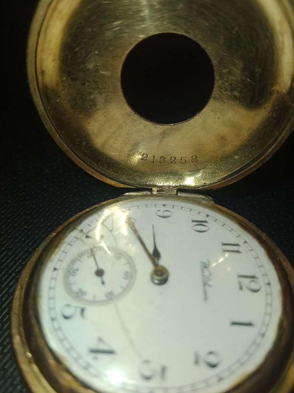Vintage Dennison Sun Pocket Watch  Gold-Plated | Swiss Movement | Working | 1920s