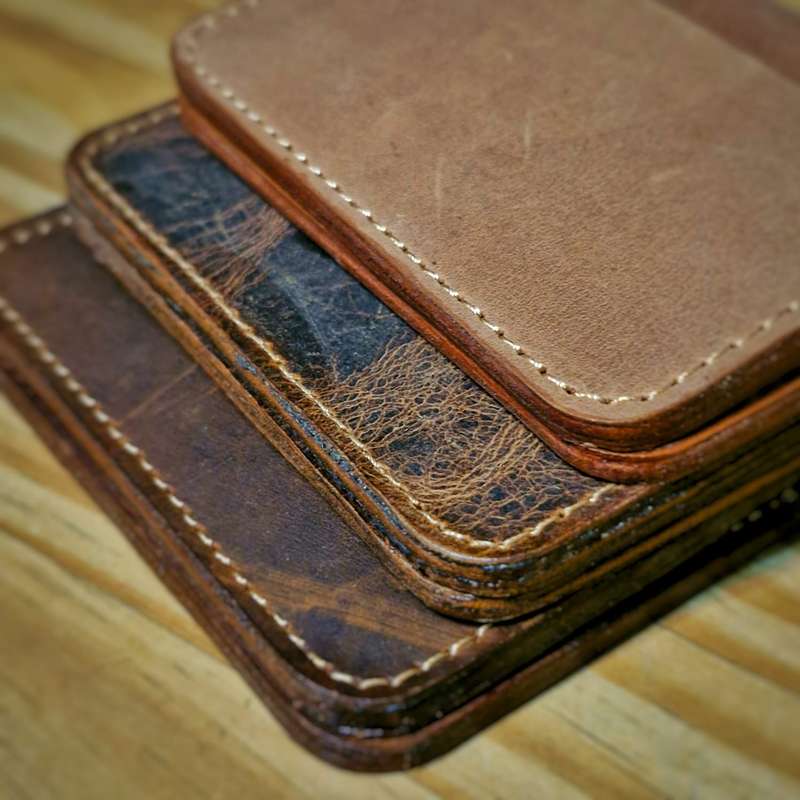 Premium Imported Leather Wallet & Card Holder - Fits Up to 7 Cards and some Cash
