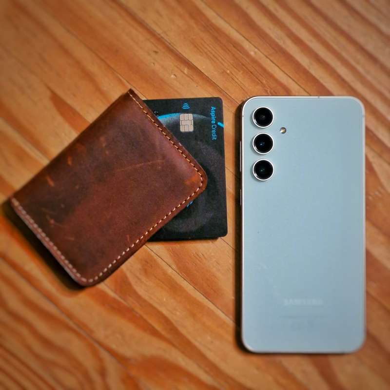 Premium Imported Leather Wallet & Card Holder - Fits Up to 7 Cards and some Cash