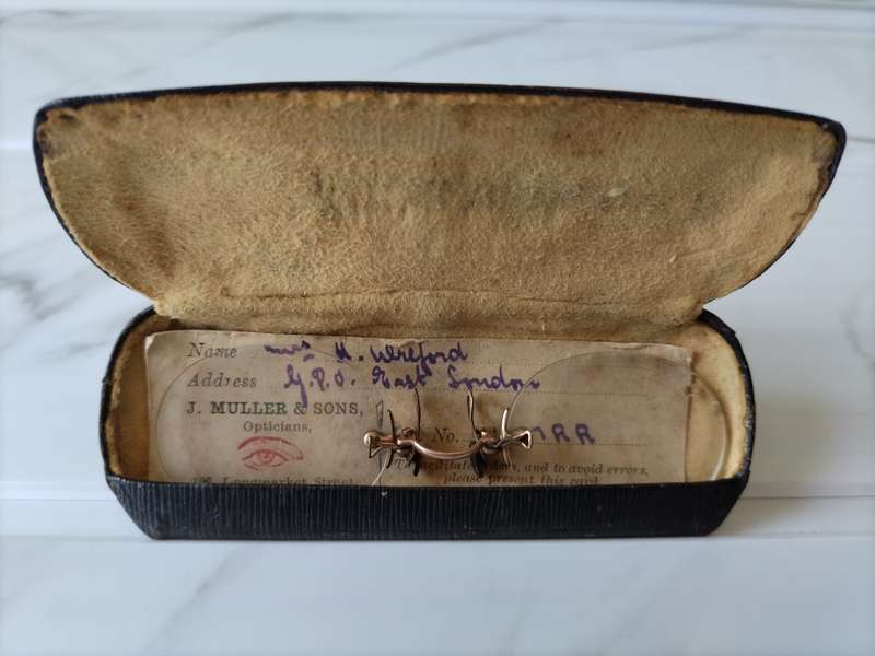 5 Pairs of Antique Eyeglasses Bundle