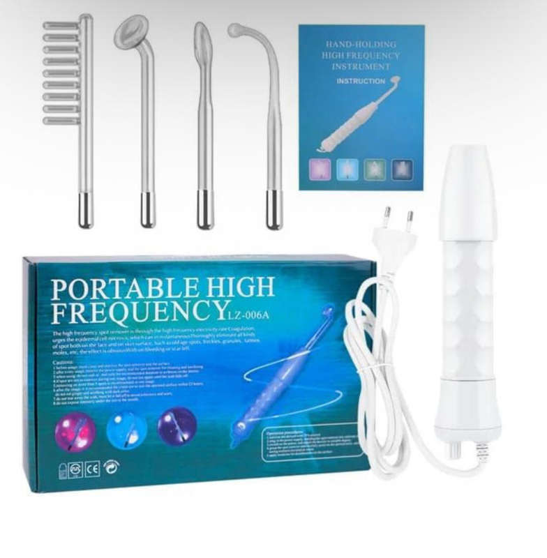 High-frequency facial machine