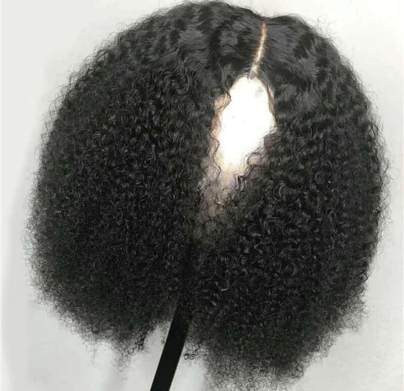 14 inch 4x4(3part) curly wig