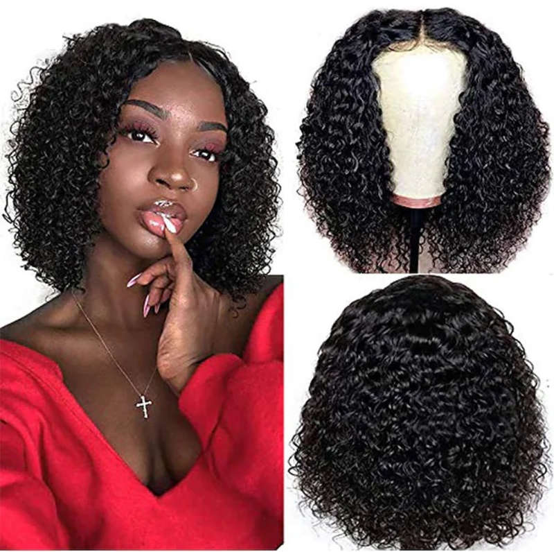 12 inch 4x4(3part) curly wig