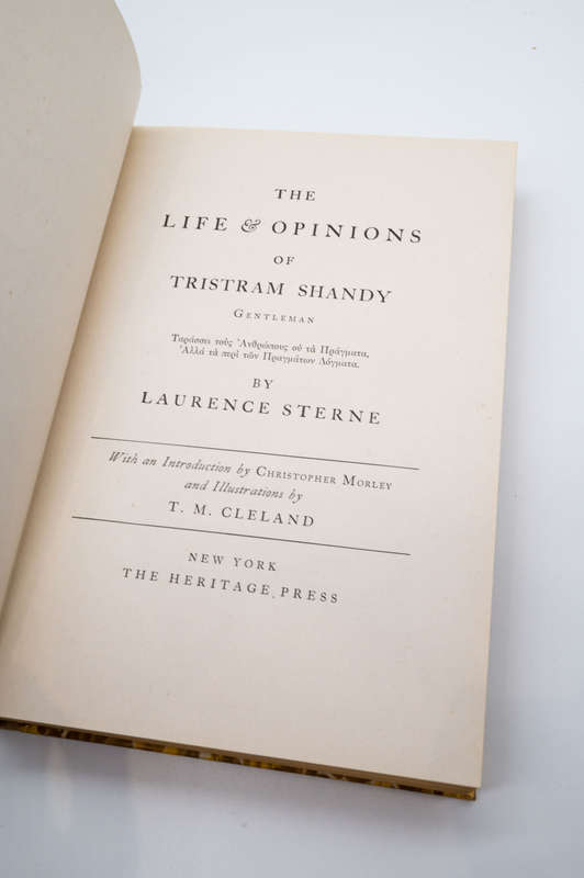 The Life & Opinions of Tristram Shandy by Sterne, Lawrence
