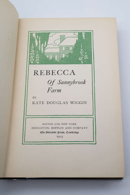 Rebecca of Sunnybrook Farm by Wiggin, Kate Douglas