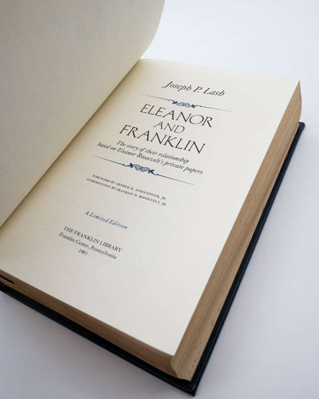 Eleanor and Franklin by Lash, Joseph P
