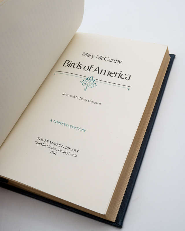 Birds of America by McCarthy, Mary