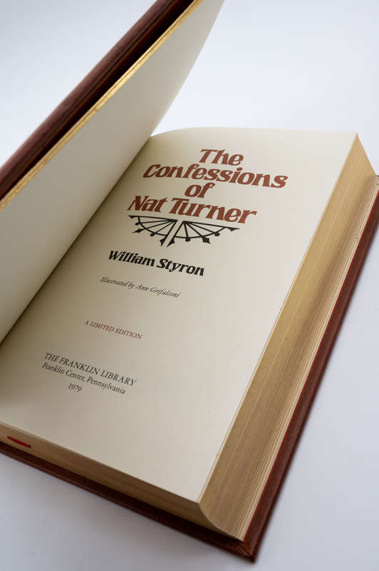 The Confessions of Nat Turner by Styron, William