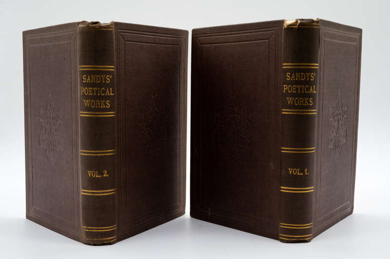 The Poetical Works of George Sandys by Sandys, George (Reverend Richard Hooper - editor)