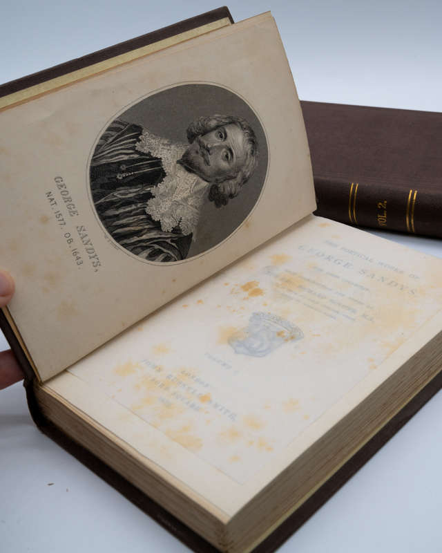 The Poetical Works of George Sandys by Sandys, George (Reverend Richard Hooper - editor)