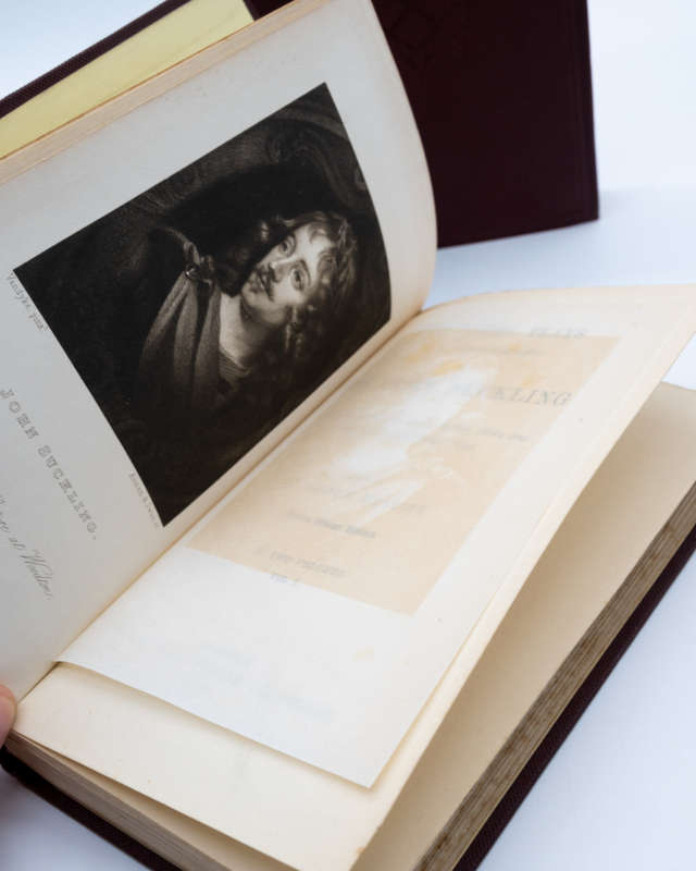 The Poems, Plays and Other Remains of Sire John Suckling by Suckling, John (edited by W Carew Hazlet