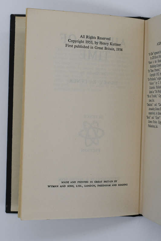 Ahead of Time by Kuttner, Henry