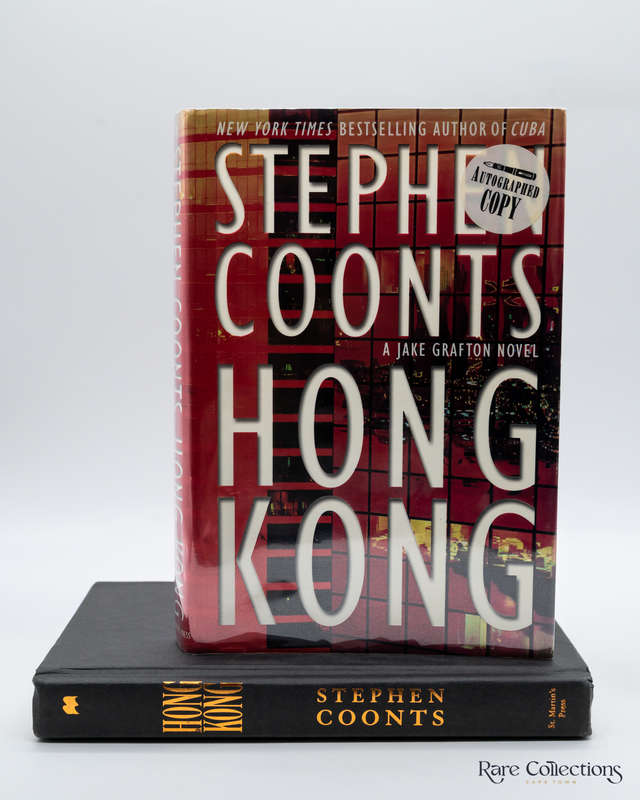 Hong Kong by Coonts, Stephen - Signed Copy