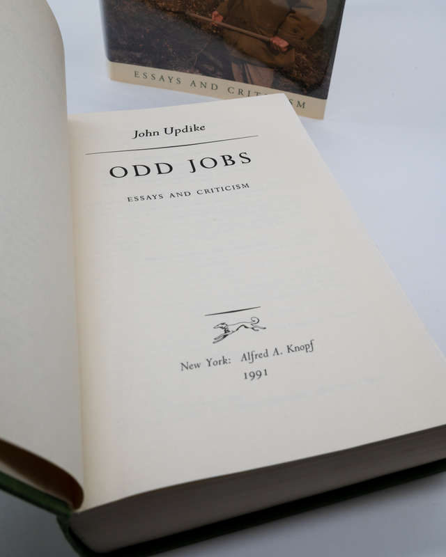 Odd Jobs - Essays and Criticism by Updike, John