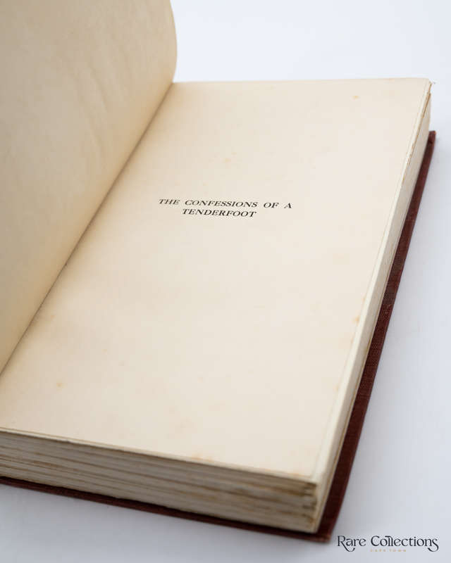 Confessions of a Tenderfoot - Being a True and Unvarnished Account of His World-Wanderings by Stock,