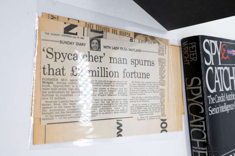 Spycatcher by Wright, Peter (the Candid Autobiography of a Senior Intelligence Officer)