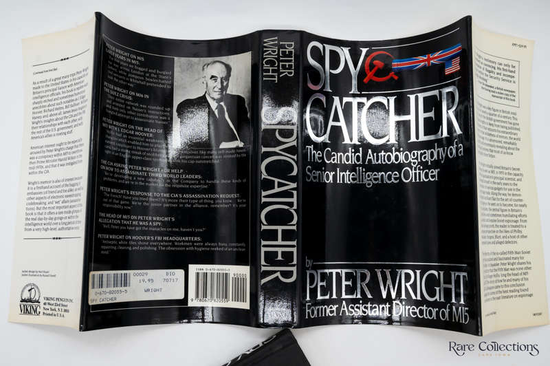 Spycatcher by Wright, Peter (the Candid Autobiography of a Senior Intelligence Officer)