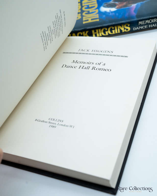 Memoirs of a Dance Hall Romeo by Higgins, Jack
