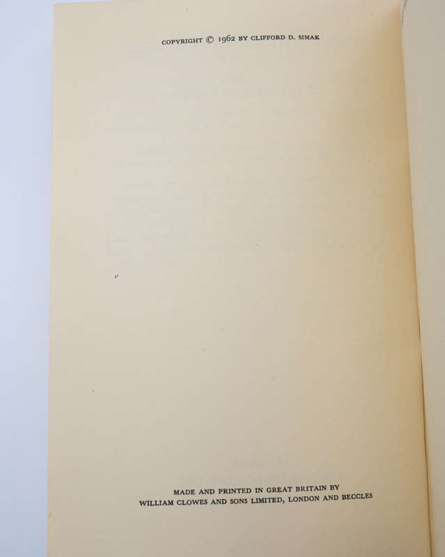 They Walked Like Men by Simak, Clifford