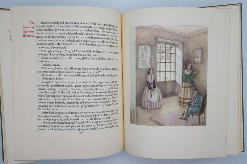 The Crime of Sylvestre Bonnard by France, Anatole - Signed by Illustrator Sylvain Sauvage