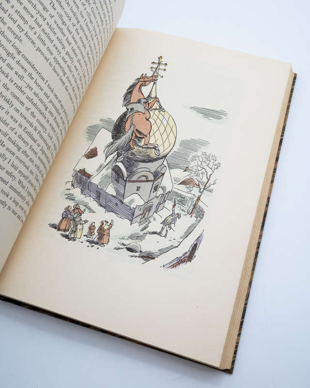 The Singular Adventures of Baron Munchausen by Others, Rudolph Raspe and - Signed by Illustrator Fri
