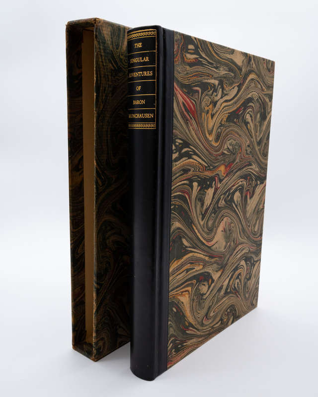 The Singular Adventures of Baron Munchausen by Others, Rudolph Raspe and - Signed by Illustrator Fri