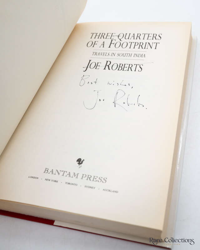 Three-Quarters of a Footprint - Travels in South India by Joe, Robert,