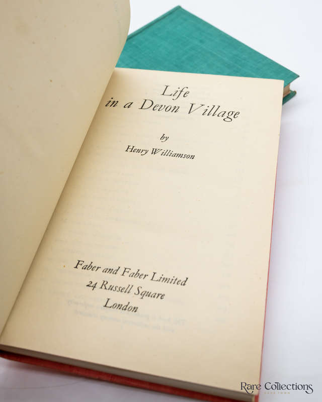 Tales of a Devon Village & Life in a Devon Village by Williamson, Henry