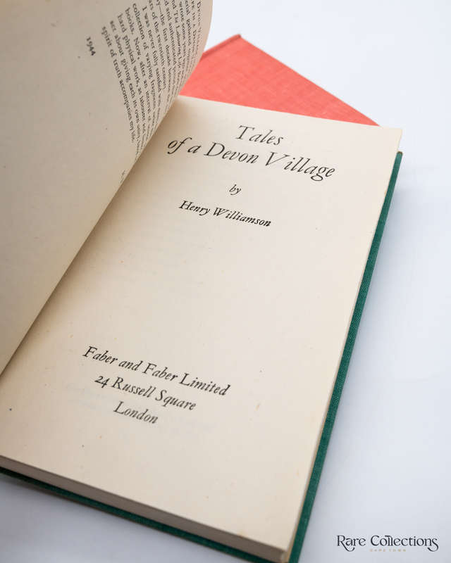 Tales of a Devon Village & Life in a Devon Village by Williamson, Henry