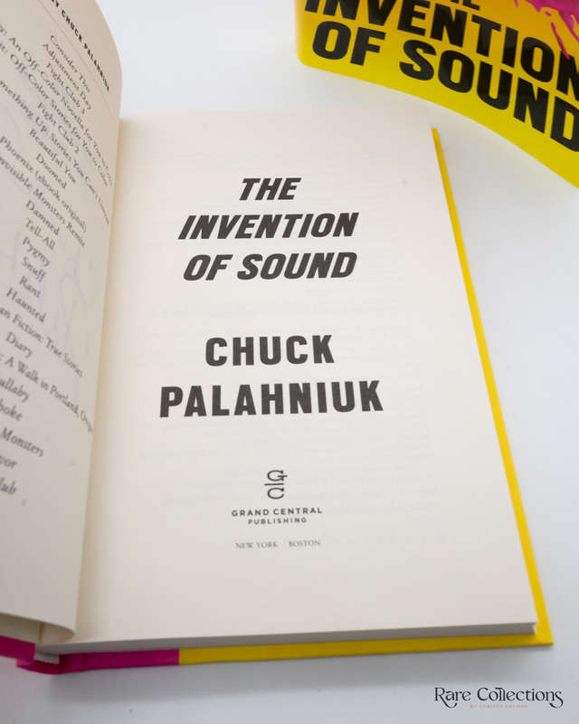 The Invention of Sound by Palahniuk, Chuck