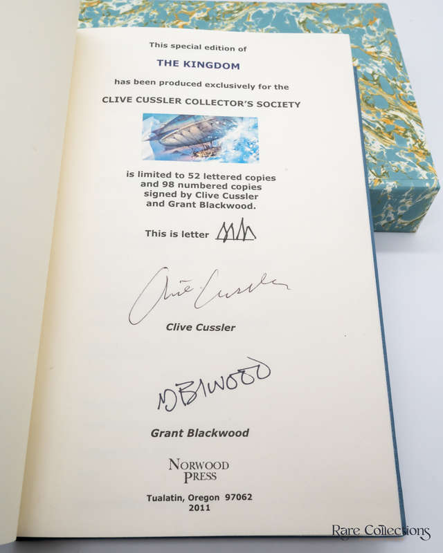 The Kingdom (#3 Fargo Adventure) by Blackwood, Clive Cussler and Grant