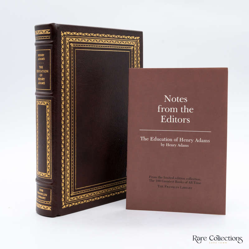 The Education of Henry Adams by Adams, Henry (Incl Notes from the Editors Booklet)