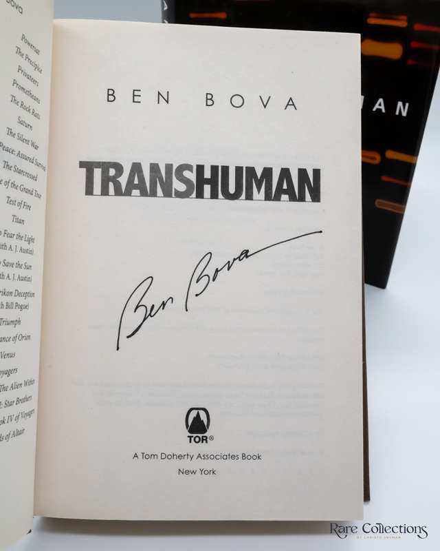Transhuman by Bova, Ben - Signed Copy