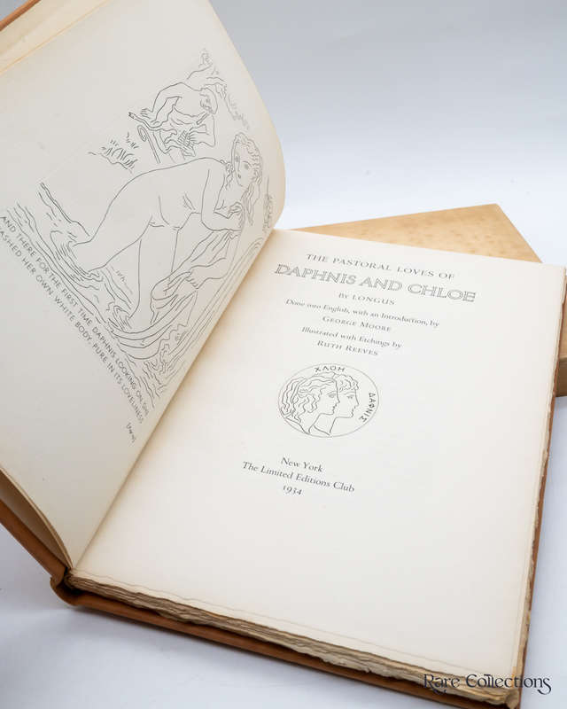 The Pastoral Loves of Daphnis and Chloe by Longus (Signed by Illustrator Ruth Reeves)