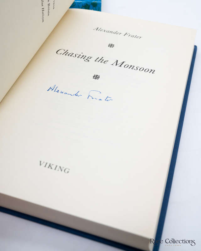 Chasing the Monsoon by Fraser, Alexander (Additional Material and 6 Signatures in Total)