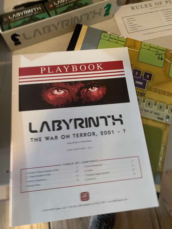 Labyrinth Board Game - 2011