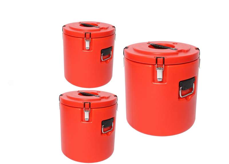 40L, 20L and 10L (3 set) Hot and Cold Food Insulated Storage Food Warmer Catering