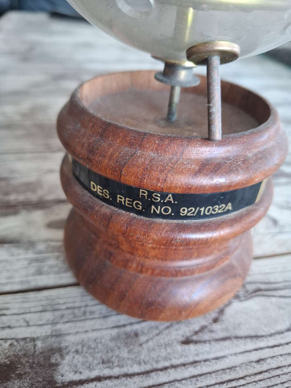 Antique weather station