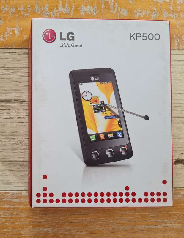 LG KP500 48MB Black