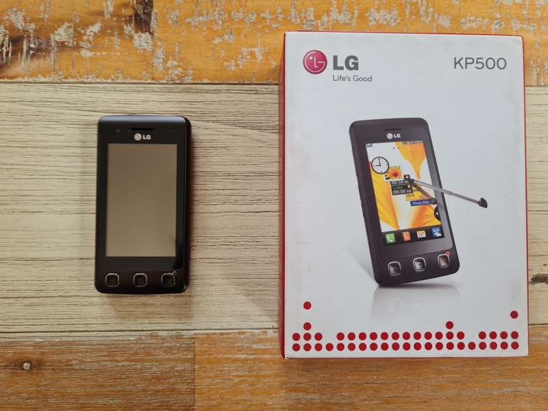 LG KP500 48MB Black