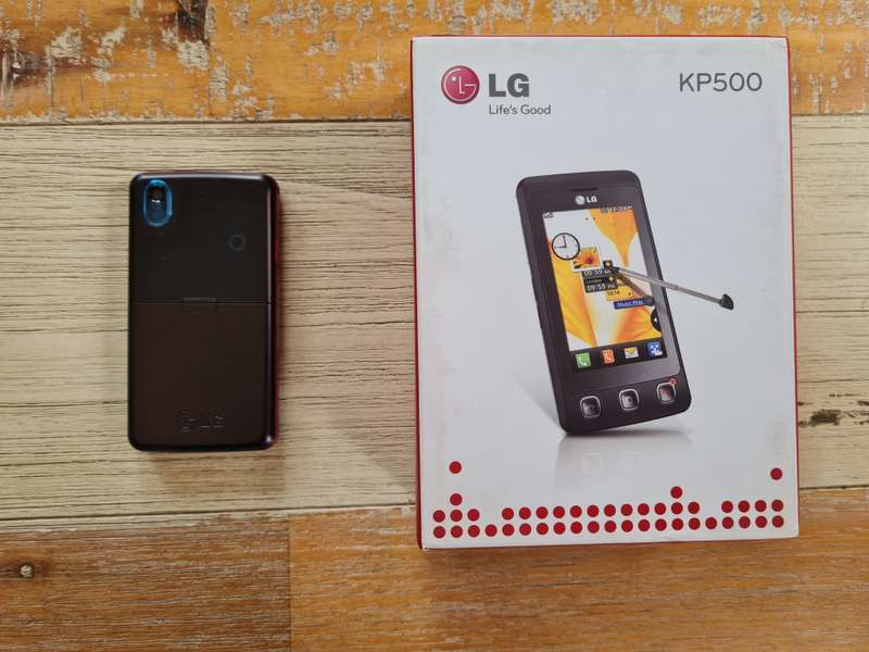 LG KP500 48MB Black