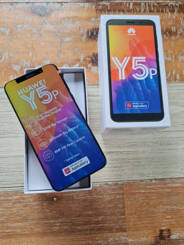 Huawei Y5p 32GB Midnight Black