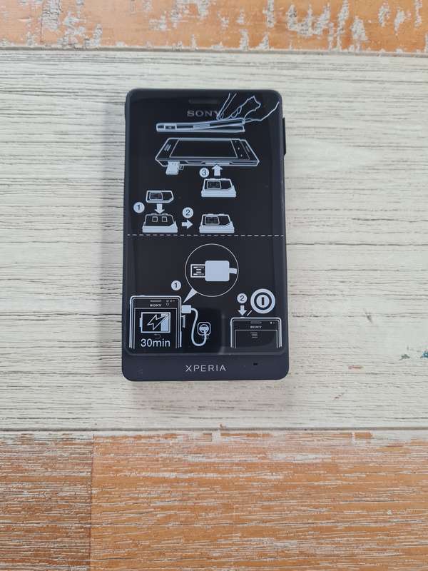 Sony Xperia Go 8GB Tactile Black