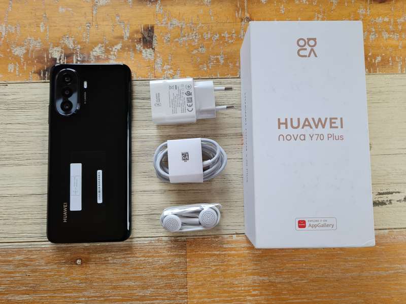 Huawei Nova Y70 Plus 128GB Midnight Black